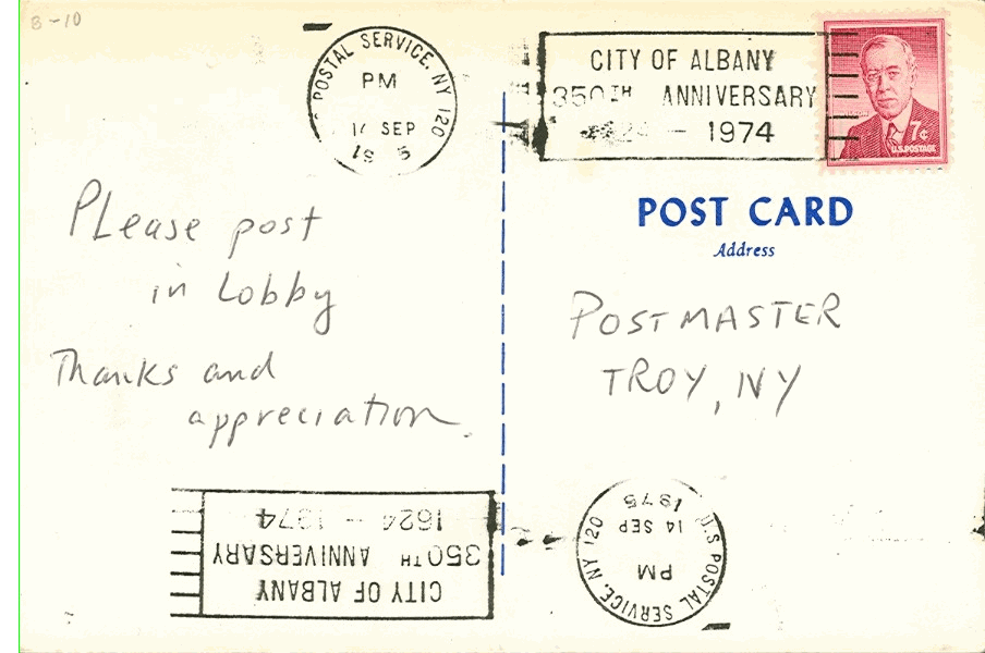 7¢ Domestic Rate Postcards